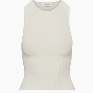 Aritzia sculpt knit Babaton top